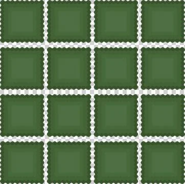 Pattern homemade cookie different taste in pastry biscuit Illustrazione stock