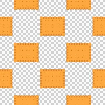 Pattern homemade cookie different taste in pastry biscuit Stock Illustration