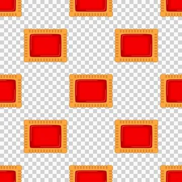 Pattern homemade cookie different taste in pastry biscuit 스톡 일러스트