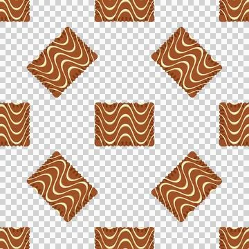 Pattern homemade cookie different taste in pastry biscuit Illustrazione stock