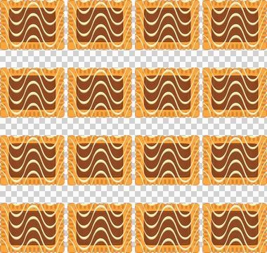 Pattern homemade cookie different taste in pastry biscuit Stock Illustration