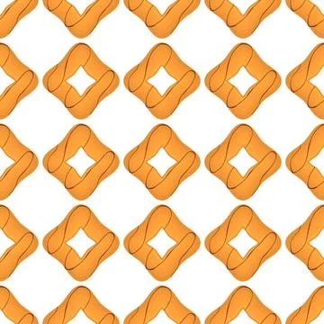 Pattern homemade cookie different taste in pastry biscuit Stock Illustration