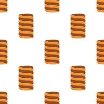 Pattern homemade cookie different taste in pastry biscuit 스톡 일러스트