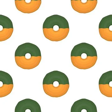 Pattern homemade cookie different taste in pastry biscuit Illustrazione stock