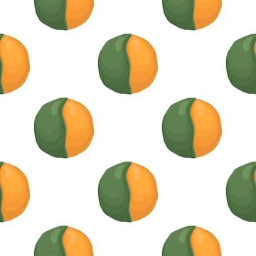 Pattern homemade cookie different taste in pastry biscuit Stock Illustration