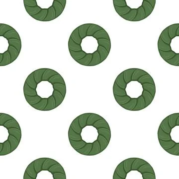 Pattern homemade cookie different taste in pastry biscuit Stock Illustration