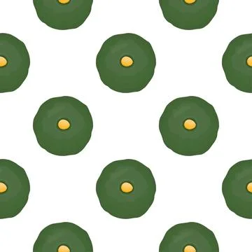 Pattern homemade cookie different taste in pastry biscuit Stock Illustration