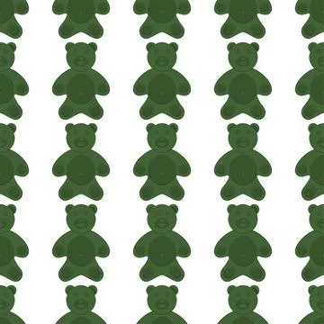 Pattern homemade cookie different taste in pastry biscuit Stock Illustration