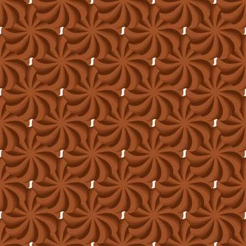 Pattern homemade cookie different taste in pastry biscuit Stock Illustration