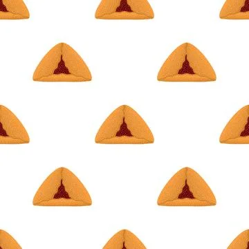 Pattern homemade cookie different taste in pastry biscuit Stock Illustration