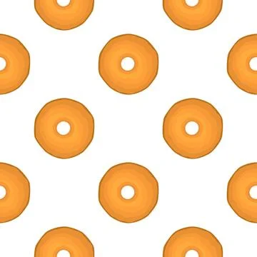 Pattern homemade cookie different taste in pastry biscuit Stock Illustration