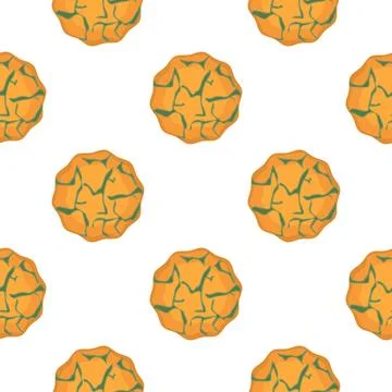 Pattern homemade cookie different taste in pastry biscuit Stock Illustration