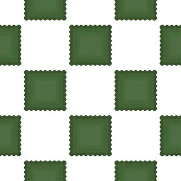 Pattern homemade cookie different taste in pastry biscuit Stock Illustration