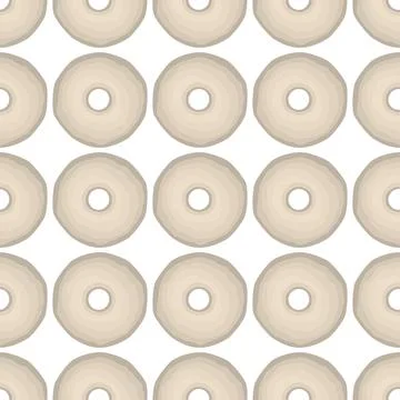 Pattern homemade cookie different taste in pastry biscuit Stock Illustration