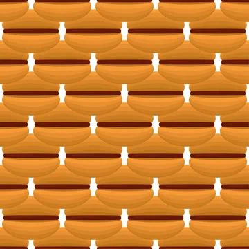 Pattern homemade cookie different taste in pastry biscuit Stock Illustration