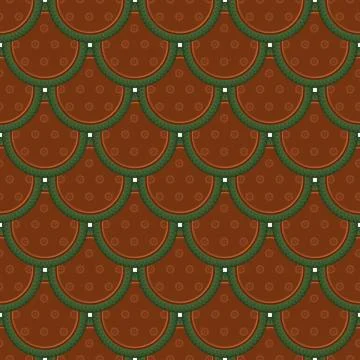 Pattern homemade cookie different taste in pastry biscuit Illustrazione stock