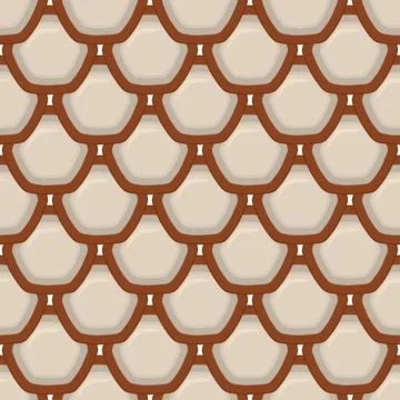 Pattern homemade cookie different taste in pastry biscuit Stock Illustration