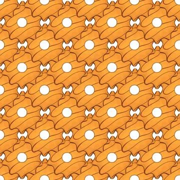 Pattern homemade cookie different taste in pastry biscuit Illustrazione stock