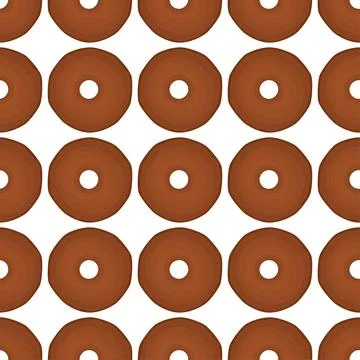 Pattern homemade cookie different taste in pastry biscuit Stock Illustration