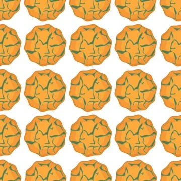 Pattern homemade cookie different taste in pastry biscuit Stock Illustration