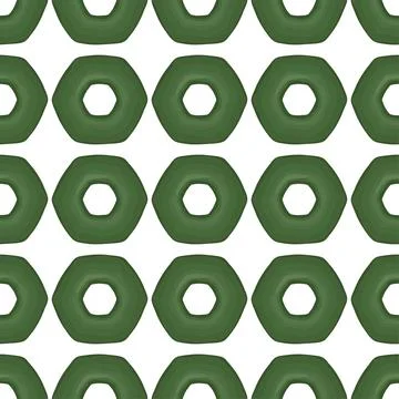 Pattern homemade cookie different taste in pastry biscuit Stock Illustration