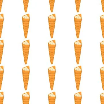 Pattern homemade cookie different taste in pastry biscuit Stock Illustration