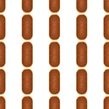 Pattern homemade cookie different taste in pastry biscuit Stock Illustration