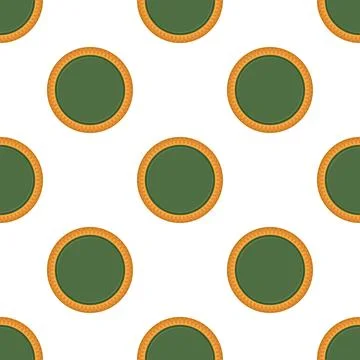Pattern homemade cookie different taste in pastry biscuit Stock Illustration