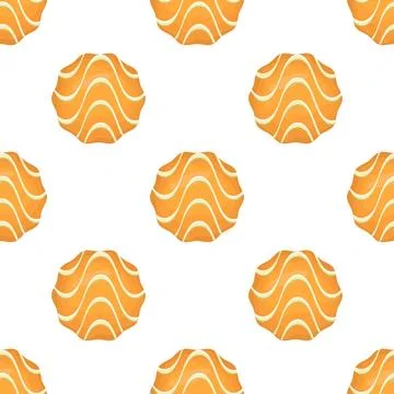 Pattern homemade cookie different taste in pastry biscuit Stock Illustration