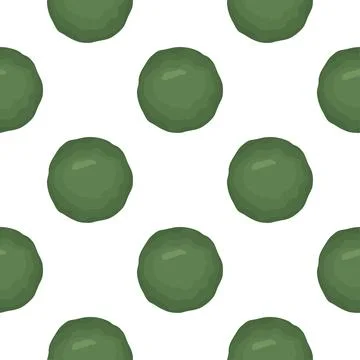 Pattern homemade cookie different taste in pastry biscuit Stock Illustration