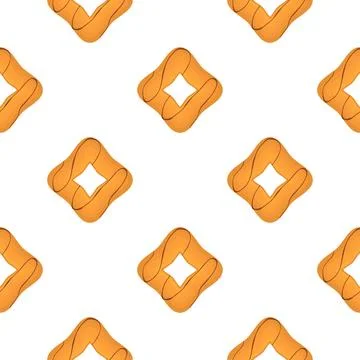 Pattern homemade cookie different taste in pastry biscuit Stock Illustration