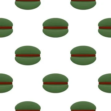 Pattern homemade cookie different taste in pastry biscuit Stock Illustration