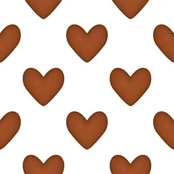 Pattern homemade cookie different taste in pastry biscuit Stock Illustration