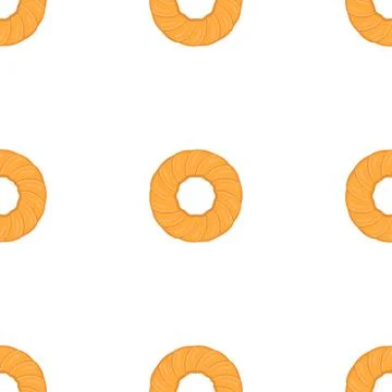 Pattern homemade cookie different taste in pastry biscuit Stock Illustration