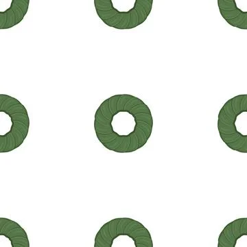 Pattern homemade cookie different taste in pastry biscuit Stock Illustration