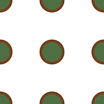 Pattern homemade cookie different taste in pastry biscuit Stock Illustration