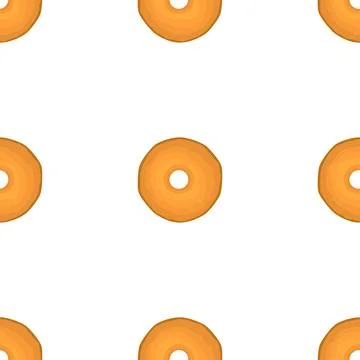 Pattern homemade cookie different taste in pastry biscuit Stock Illustration