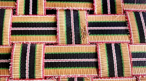 A pattern with horizontal and vertical colored segments Stock Photos