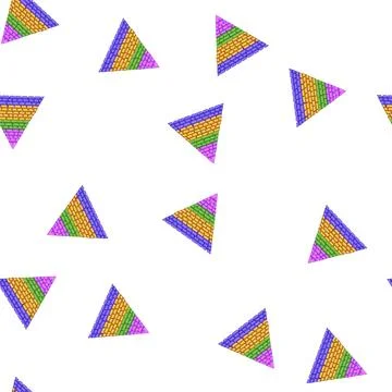 Pattern horse pinata cartoon vector 스톡 일러스트