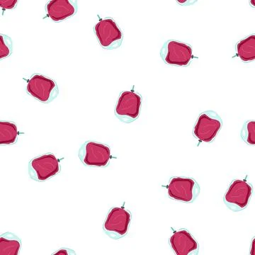 Pattern hospital iv fluid bag cartoon vector Stock Illustration