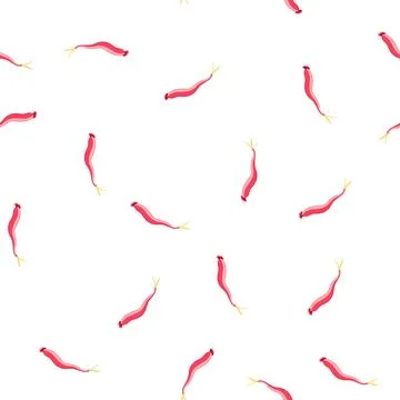Pattern host parasite cartoon vector 스톡 일러스트