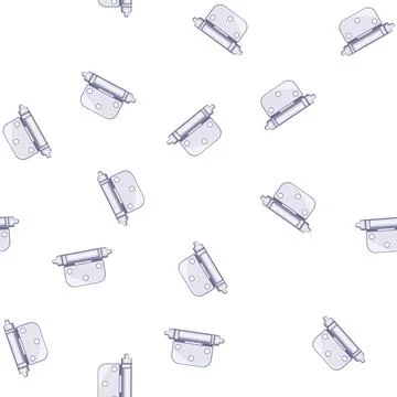 Pattern house door hinge cartoon vector Stock Illustration