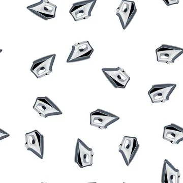 Pattern household iron laundry cartoon vector Stock Illustration