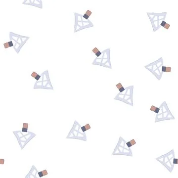 Pattern hunting arrowhead cartoon vector Stock Illustration