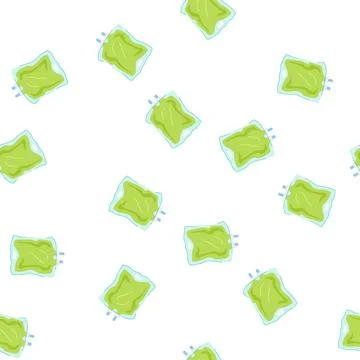 Pattern hydration iv fluid bag cartoon vector Stock Illustration