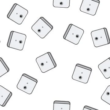 Pattern hygiene dishwasher kitchen cartoon vector 스톡 일러스트