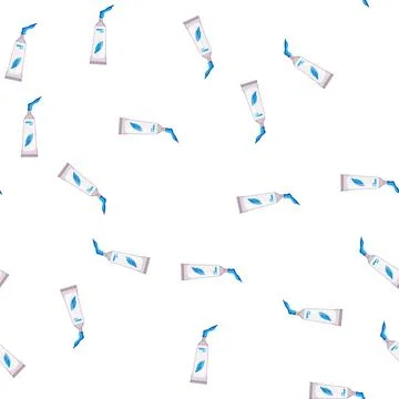 Pattern hygiene toothpaste cartoon vector sign color Stock Illustration