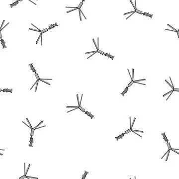 Pattern i phone tripod cartoon vector Stock Illustration