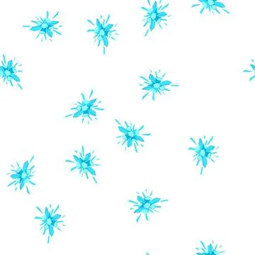 Pattern ice blast exploding with sharp cold crystal shards 스톡 일러스트