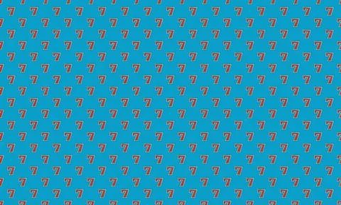Pattern of ice cream cones on blue background Stock Illustration